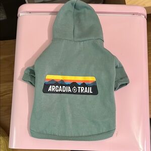 Arcadia Trail DOG Teal Hoodie